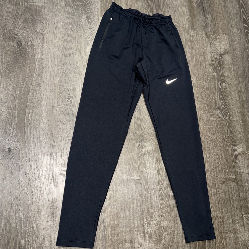 MENS M MEDIUM NIKE OTC 65 RUNNING TRACK PANTS GREEN JOGGERS DRI FIT 905062 355